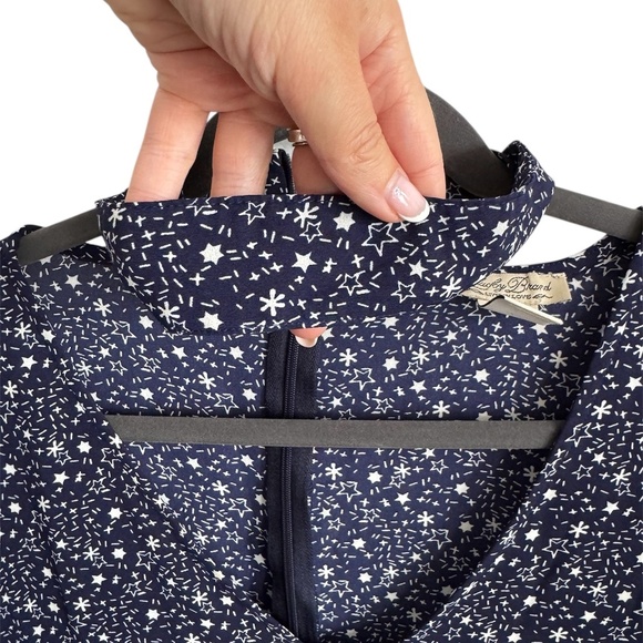 Lucky Brand Dusty Floral High neck top - Picture 2 of 5